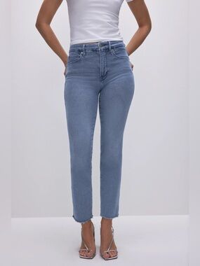 Good American Good Legs Straight Jeans